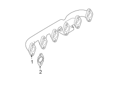 EXHAUST SYSTEM. MANIFOLD.