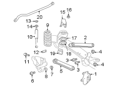 FRONT SUSPENSION. SUSPENSION COMPONENTS.