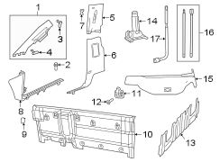 Coat Hook (Rear)