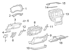 Parking Brake Pedal Release Handle