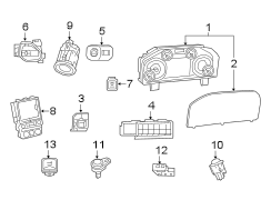 Instrument Cluster. Instrument panel. 