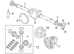 REAR SUSPENSION. AXLE & DIFFERENTIAL.