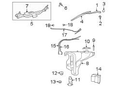 WIPER & WASHER COMPONENTS.