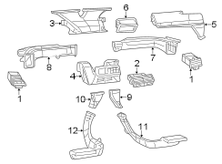 INSTRUMENT PANEL. DUCTS.