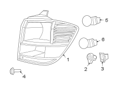 REAR LAMPS. COMBINATION LAMPS.