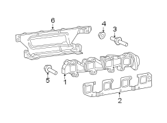 EXHAUST SYSTEM. MANIFOLD.