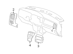 INSTRUMENT PANEL. DUCTS.