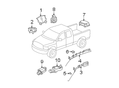 RESTRAINT SYSTEMS. AIR BAG COMPONENTS.