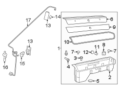 Truck Bed Storage Box Lid