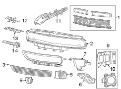 GRILLE & COMPONENTS.
