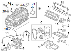 Engine parts.