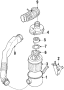 Image of Gasket. Sensor. Air mass. Cover. Filter. image