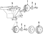 SERPENTINE IDLER PULLEY. 