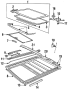 Adjust bracket. Handle bracket. Track Assembly bracket Assembly. 