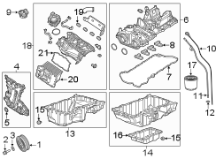 Image of Engine Timing Cover (Front) image for your Ram ProMaster 3500  