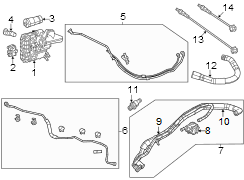 Image of Evaporative Emissions System Lines image for your Ram 1500  