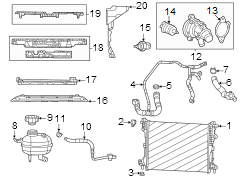 Radiator Support Baffle (Upper)