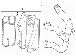 Hose. Coolant. AND tube ASSEMBLY. Engine. Radiator. Flexible hose that is.