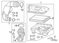 Engine Air Duct Clamp (Rear)