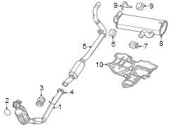 Image of Muffler. Hanger. Isolator. (Rear). Exhaust System Hanger. image for your 1992 Jeep Wrangler   