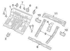 Floor Pan Reinforcement (Front, Rear)