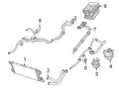 Image of Hose. Coolant. /TUBE. Center. Drive Motor Battery Pack. Engine. Hose used to carry. image for your 2017 Ram ProMaster 3500   