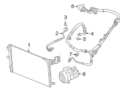 A/C Refrigerant Discharge Hose