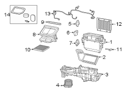 HVAC Unit Case Seal Kit