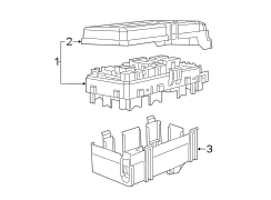 Fuse and Relay Center Cover (Upper)