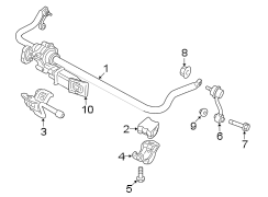 Suspension Stabilizer Bar Bracket Bolt