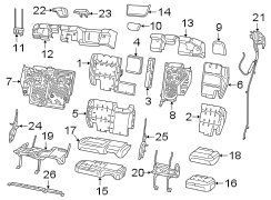 Seat Armrest (Rear)