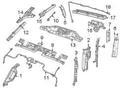 Image of Windshield Post Trim image