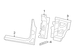 Body A-Pillar Reinforcement (Upper, Lower)