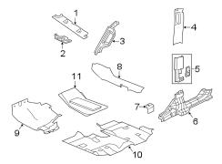 Image of Door Sill Plate (Front, Rear) image for your 2017 Ram ProMaster 3500   