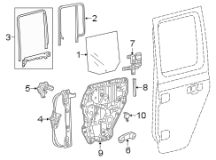 Door Panel Carrier Screw Cap