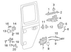 Interior Door Handle Trim