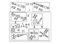 Axle Housing Cover Gasket. Differential Cover Gasket. (Rear). Axle Housing Cover.