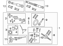 Axle Assembly. Service. (Rear)