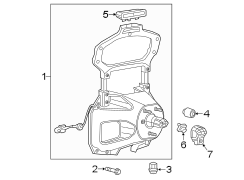 Park Assist Camera Housing (Rear)