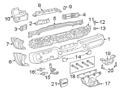 Bumper Impact Absorber (Rear)