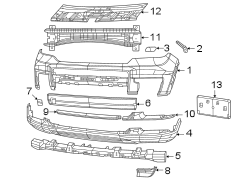 Bumper Cover Bracket (Upper)