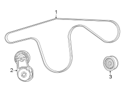 Image of Serpentine Belt image for your 1993 Jeep Wrangler   