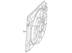 Image of Engine Cooling Fan Assembly image for your 1996 Jeep