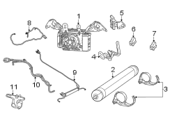 Image of Active Suspension Fluid Reservoir image for your 2023 Ram ProMaster 3500 Base Cutaway Van  