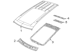 Roof Header Panel (Rear, Upper)