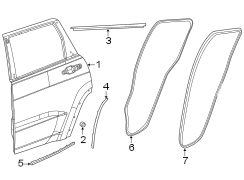 Door Seal (Rear)