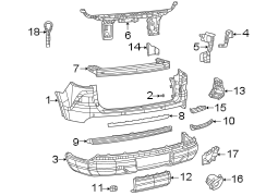 Bumper Cover Spacer Panel (Lower)