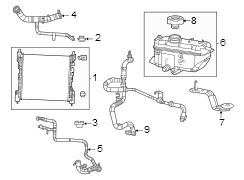 Engine Coolant Reservoir Bracket