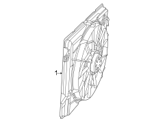 Image of Engine Cooling Fan Assembly image for your 1996 Jeep