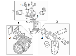 Engine Coolant Pipe Gasket